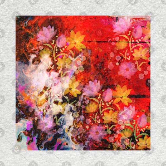 Abstract floral art by jen28